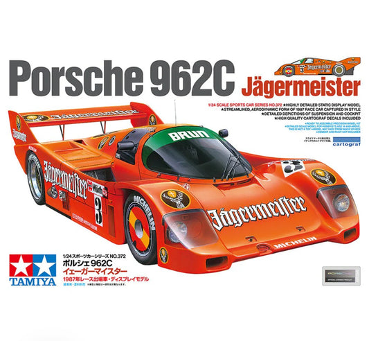 TAMIYA 1:24 PORSCHE 962C JAGERMEISTER