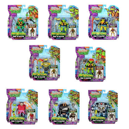 TMNT BASIC FIGURE MIX N MATCH AST