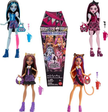 MONSTER HIGH BURIES SECRETS MYSTERY DOLL