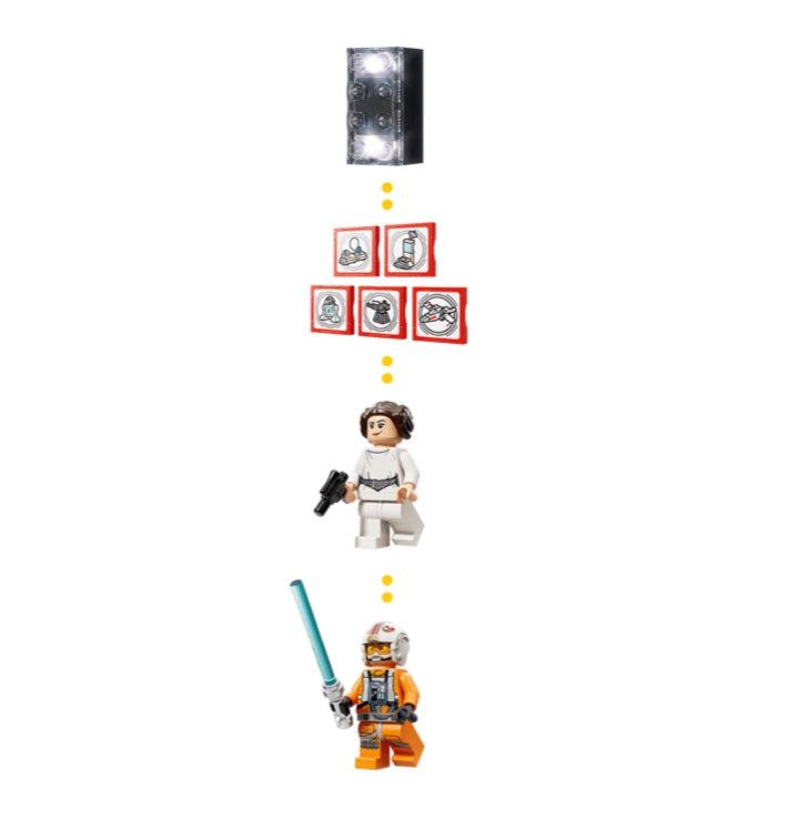 LEGO 75423 S/W S/P LUKE RED FIVE X-WING