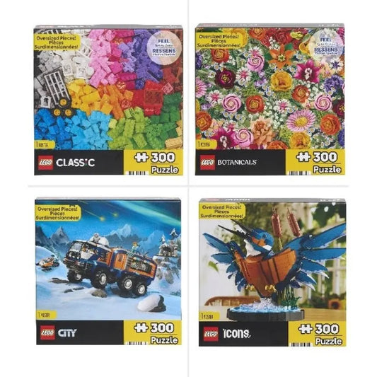 PUZZLE 300PC OVERSIZED LEGO