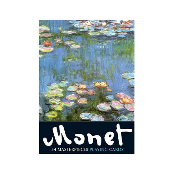 CARD GAME SINGLE DECK MONET BRIDGE