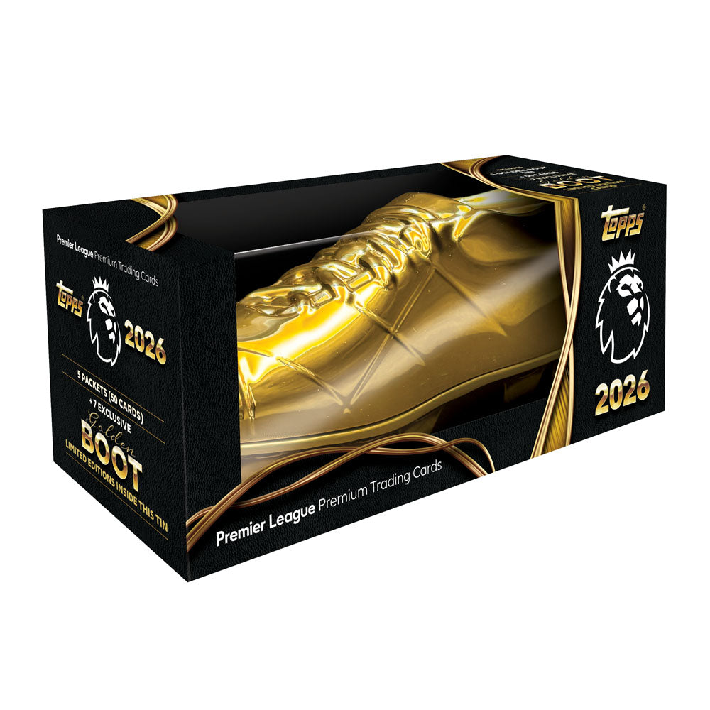 TOPPS 2026 PREMIER LEAGUE GOLD BOOT TIN