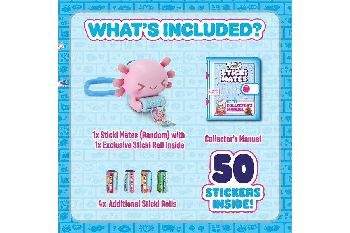 STICKI ROLLS MATES SERIES 3