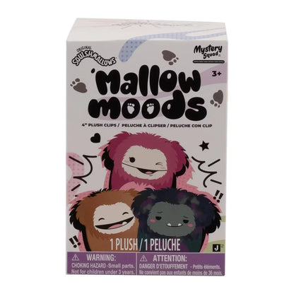 SQUISHMALLOW 4 CLIP ON MALLOW MOODS BLIN