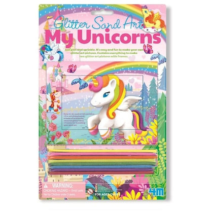 4M GLITTER SAND ART MY UNICORNS
