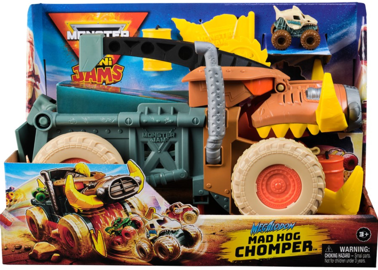 MONSTER JAM MINI FEATURE PLAYSET AST