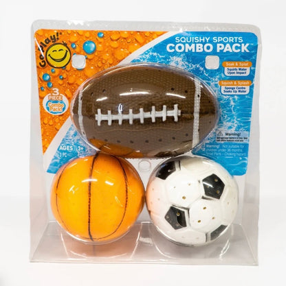 GO PLAY SQUISHY SPORT COMBO PK