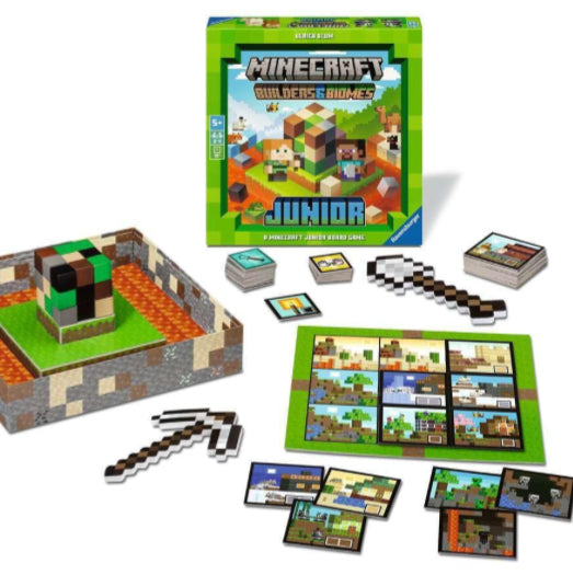 GAME MINECRAFT BUILDERS & BIOMES JUNIOR
