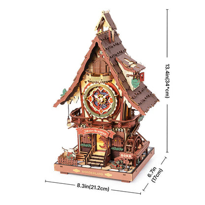 DIY WOOD CUCKOO CLOCK