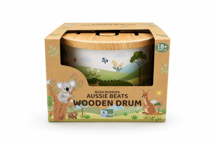 WOODEN BUSH BUDDIES DRUM