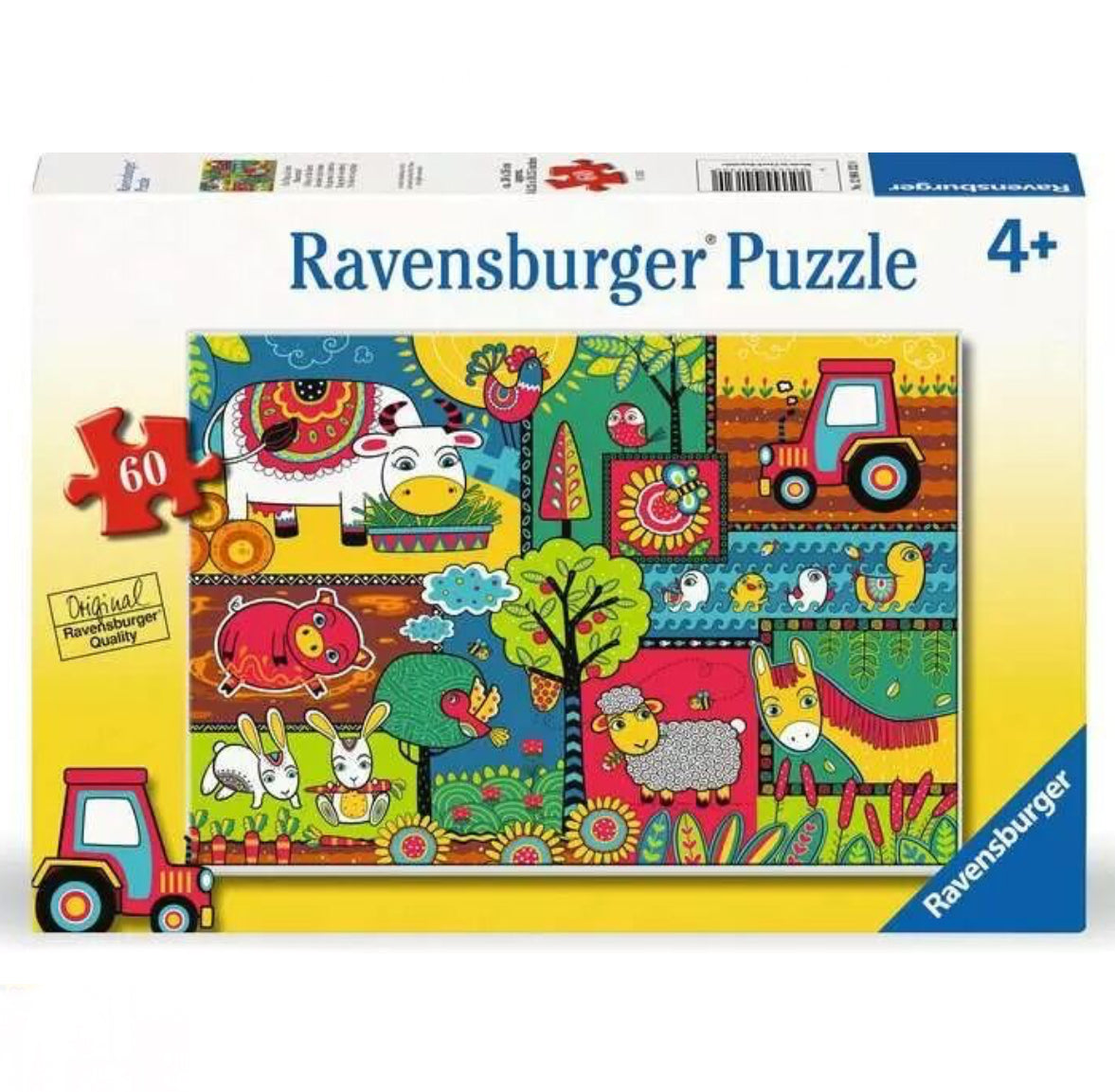 PUZZLE 60PC A DAY ON THE FARM