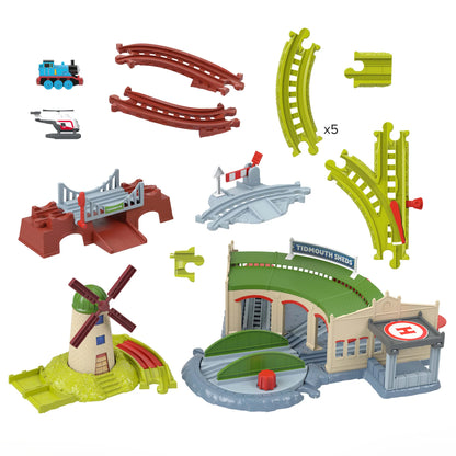 Thomas and friends: exploring tidmouth sheds train set