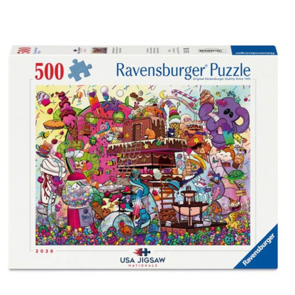 PUZZLE 500PC SWEET PLAYGROUND