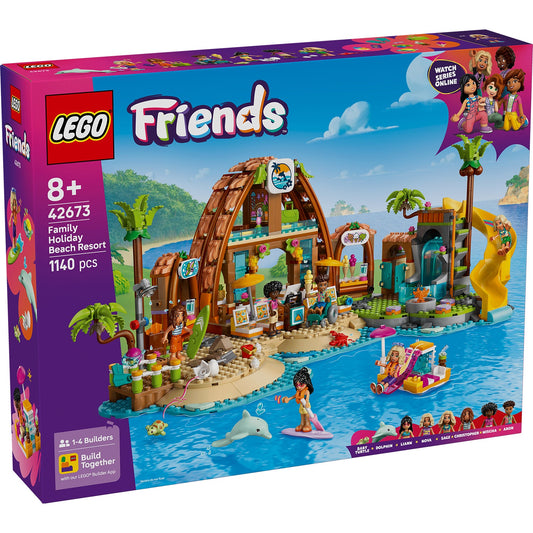 LEGO 42673 FRIENDS FAMILY VACATION BEACH