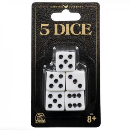 GAME CLASSIC GAME PACK OF 5 DICE
