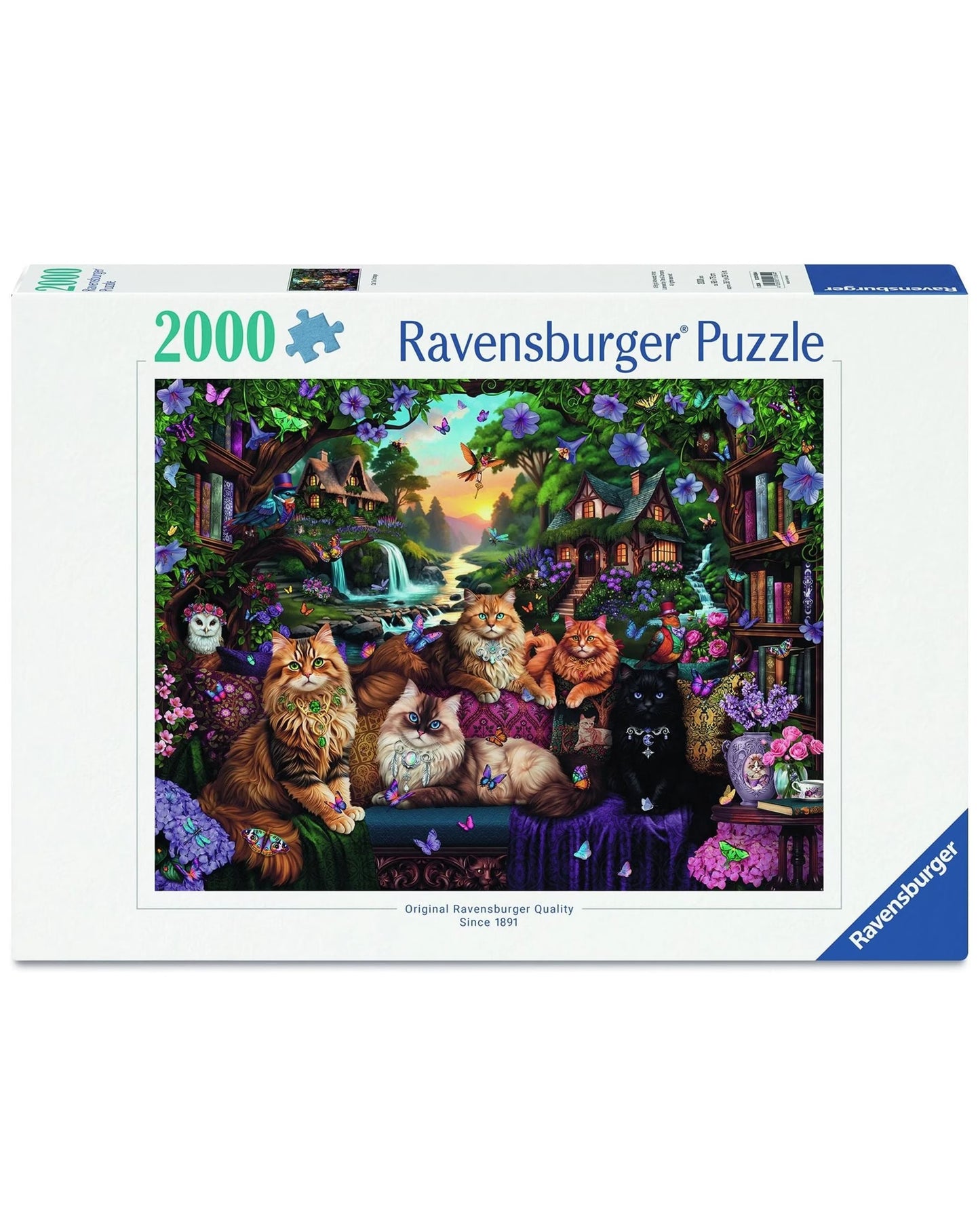 PUZZLE 2000PC CAT TAIL COTTAGE
