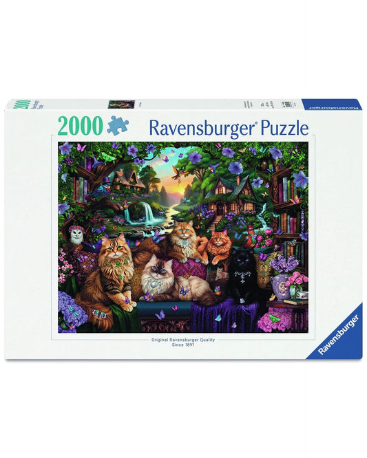 PUZZLE 2000PC CAT TAIL COTTAGE