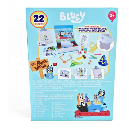 BLUEY ROLE PLAY BOOK  HOSPITAL