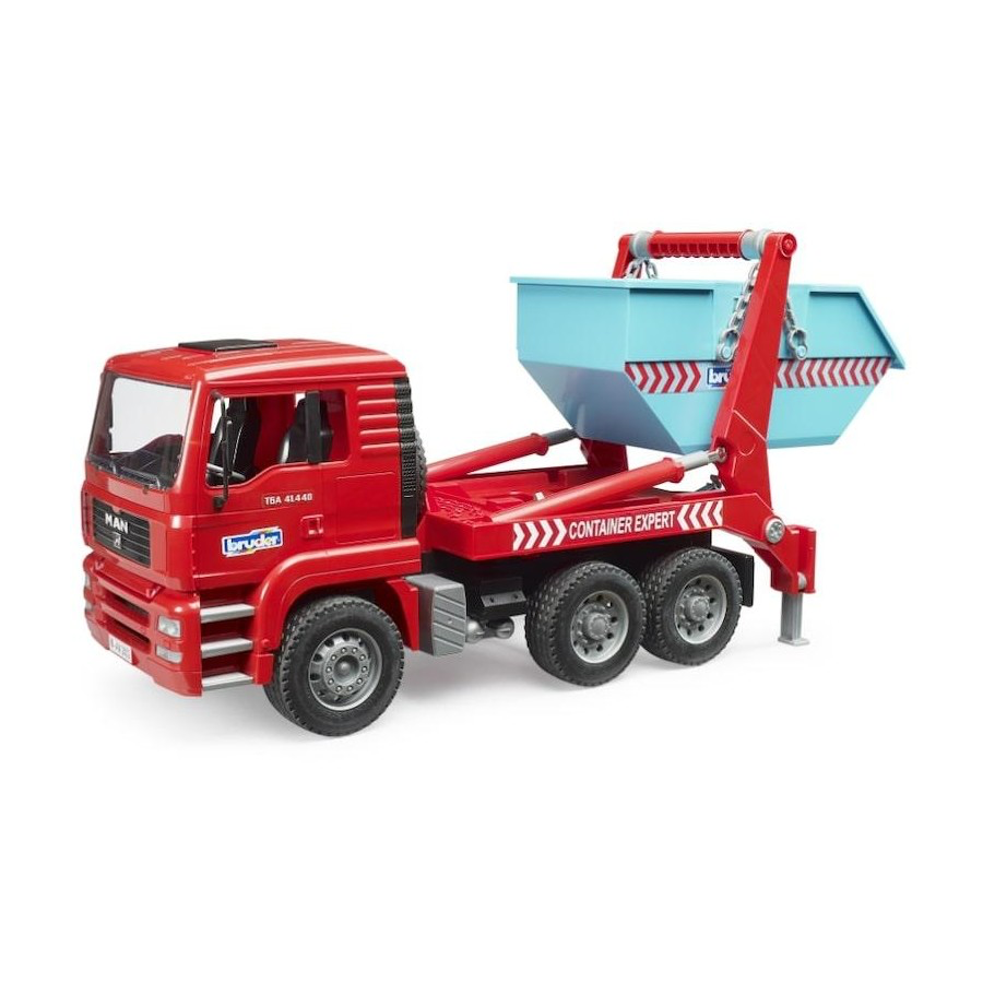 BRUDER COM MAN TGA SKIP CONTAINER TRUCK