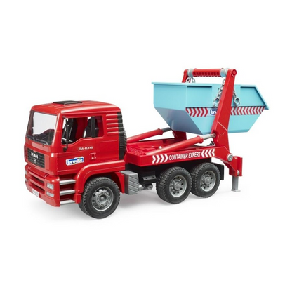 BRUDER COM MAN TGA SKIP CONTAINER TRUCK