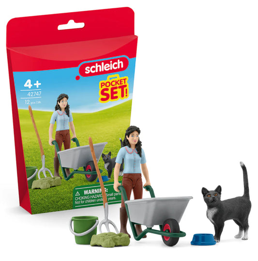 SCHLEICH 42747 MUCK OUT AND CARE SET