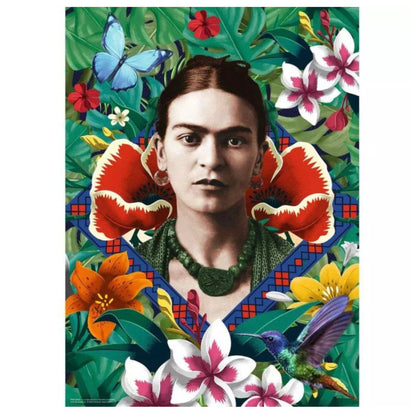 PUZZLE 500PC F.KAHLO BLOOMING FLOWERS