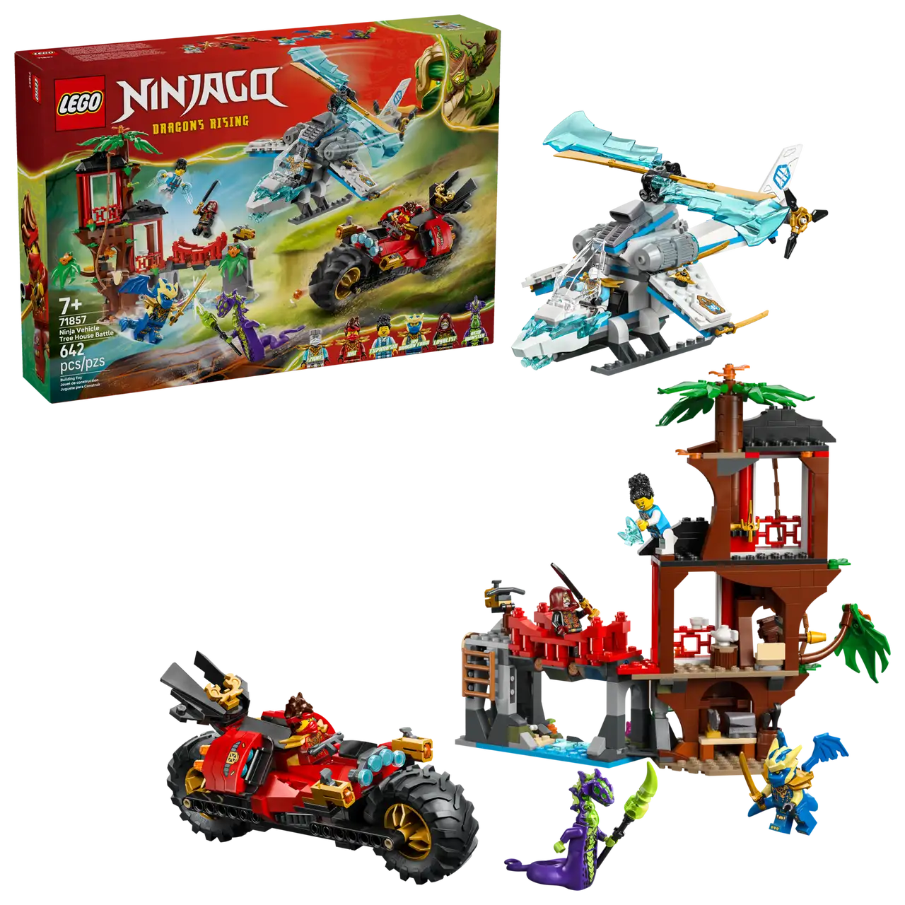 LEGO 71857 NINJAGO NINJA VEH TREE HOUSE