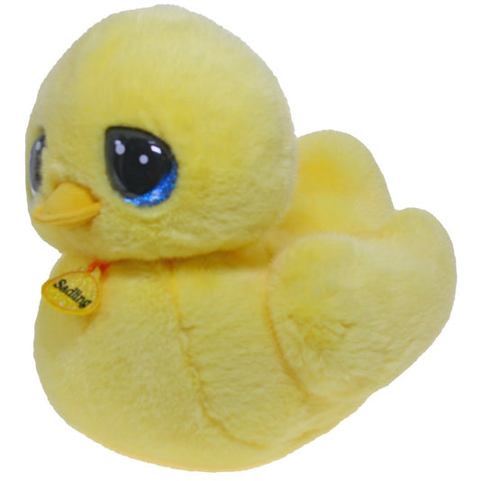 PLUSH SADLING YELLOW DUCKLING 28CM DRAKE