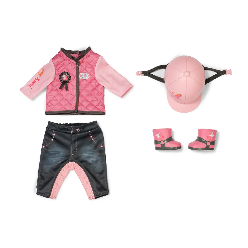 BABY BORN RIDING OUTFIT 43CM