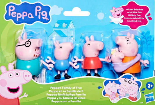 PEPPA PIG FAMILY OF FIVE
