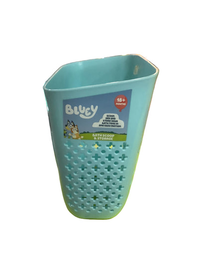 BLUEY BATH SCOOP & STORAGE NEW