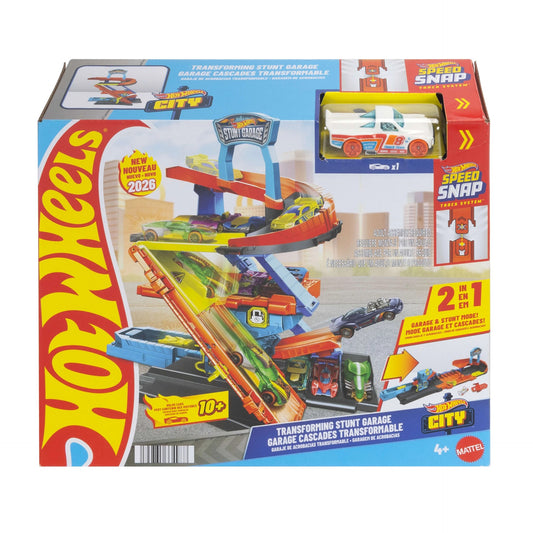 H/W CITY TRANSFORMING STUNT GARAGE