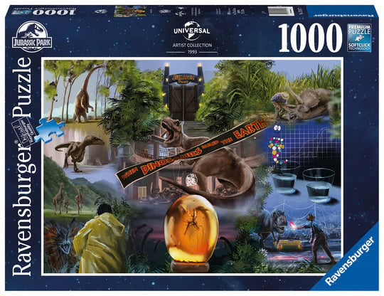 PUZZLE 1000PC JURASSIC PARK NEW