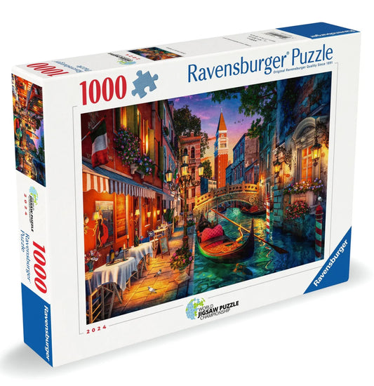 PUZZLE 1000PC CANAL CRUISE IN VENICE