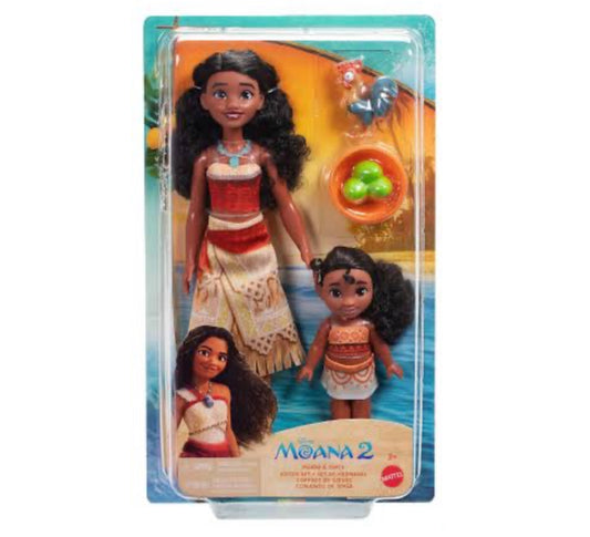 DISNEY MOANA 2 MULTI PK HERO & SISTER