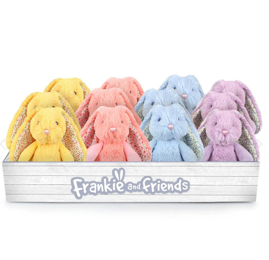 PLUSH FRANKIE BUNNY BLOSSOM 17CM 4 AST