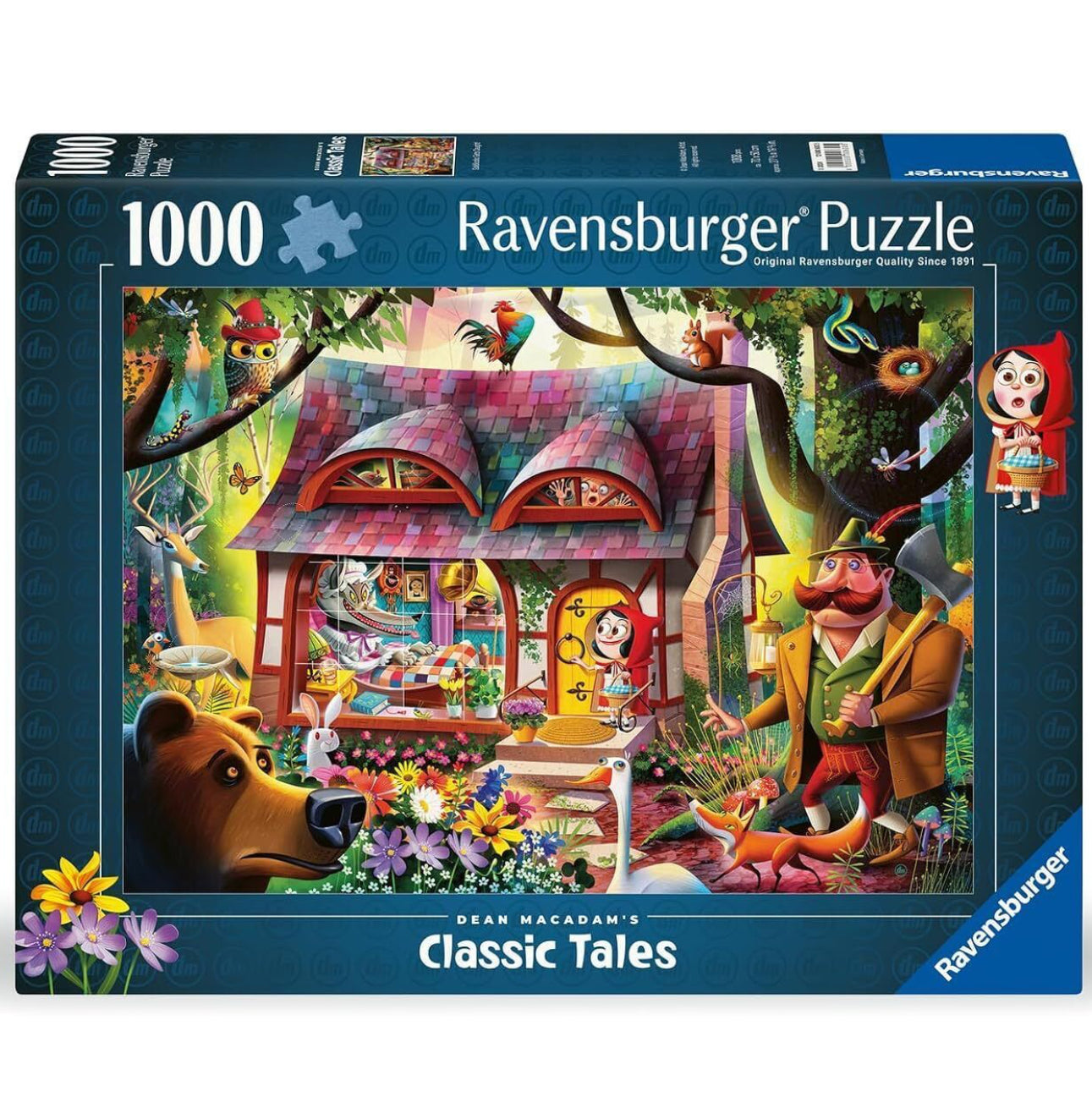 PUZZLE 1000PC COME IN RED RIDING HOOD