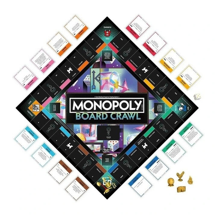 GAME MONOPOLY BOARD CRAWL