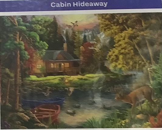 PUZZLE 1000PC CABIN HIDEAWAY
