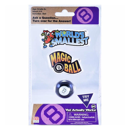 WORLD'S SMALLEST MAGIC 8 BALL