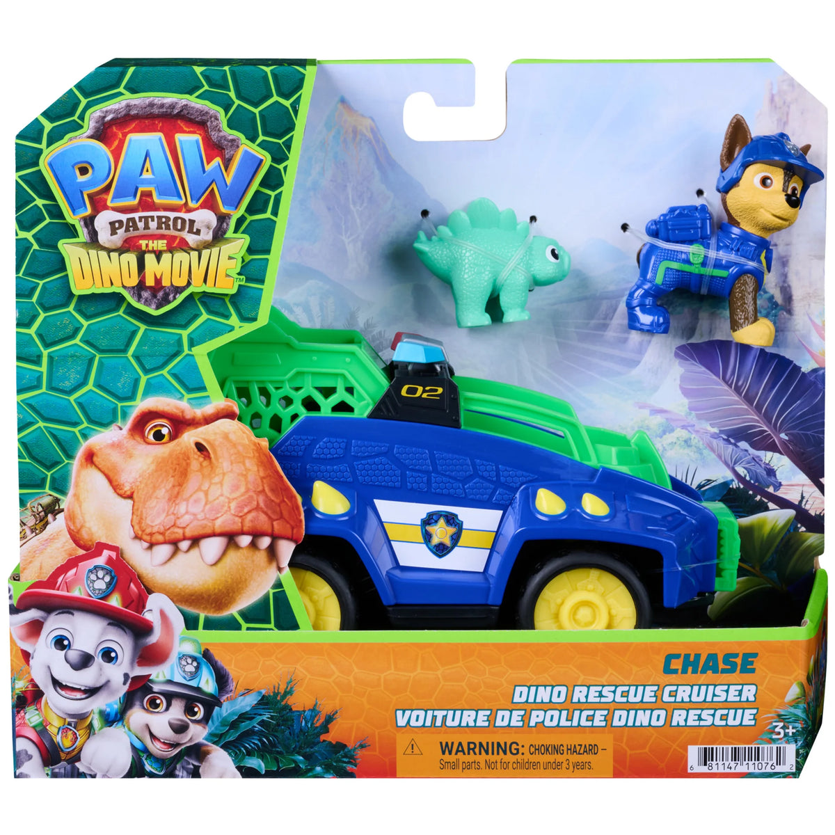 PAW PATROL DINO MOVIE THEMED VEH CHASE