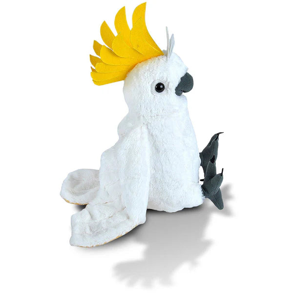 WILD PLUSH COCKATOO SULPHUR CRESTED