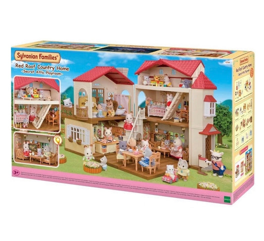 SYL/F RED ROOF COUNTRY HOME WITH ATTIC