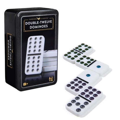 GAME CLASSIC DOUBLE 12 COLORED DOMINOES