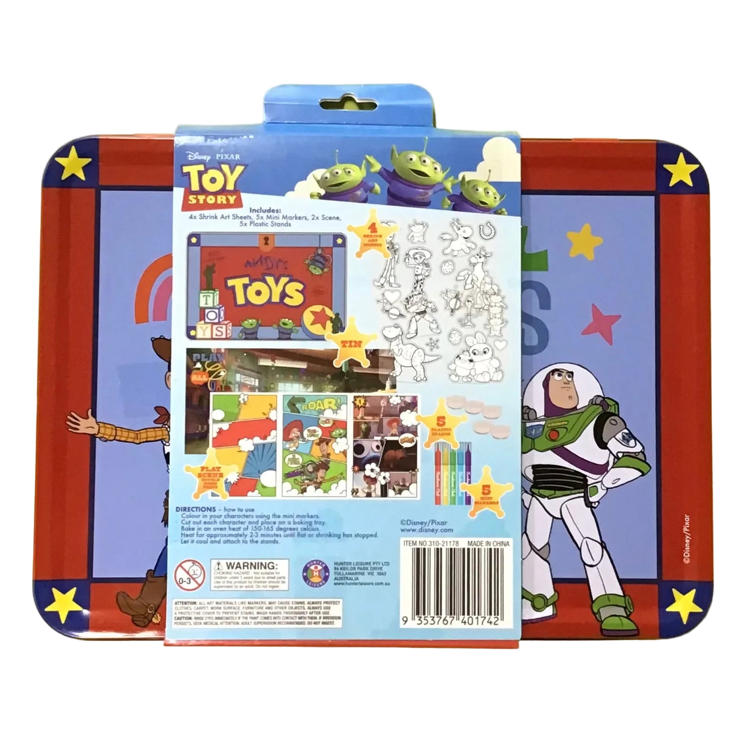 TOY STORY MYO SHRINKEMS TIN SET