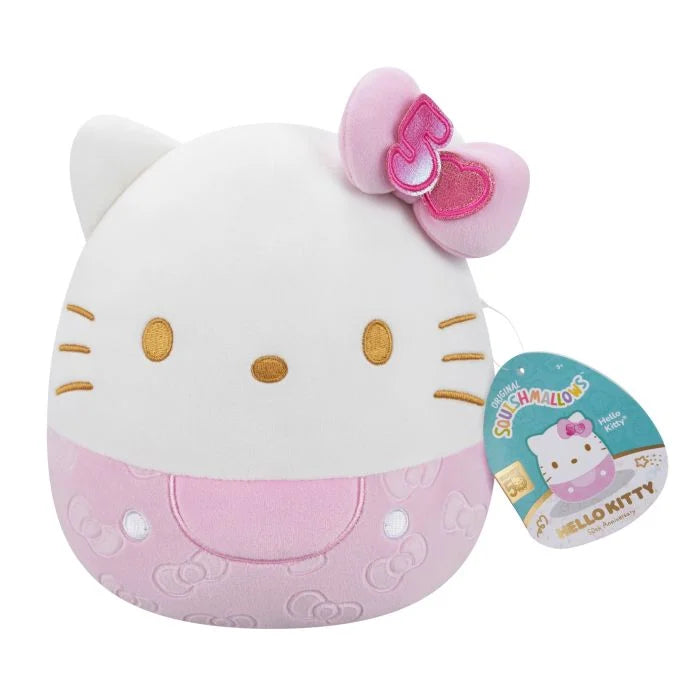 SQUISHMALLOWS 8 HELLO KITTY 50 BOW PINK