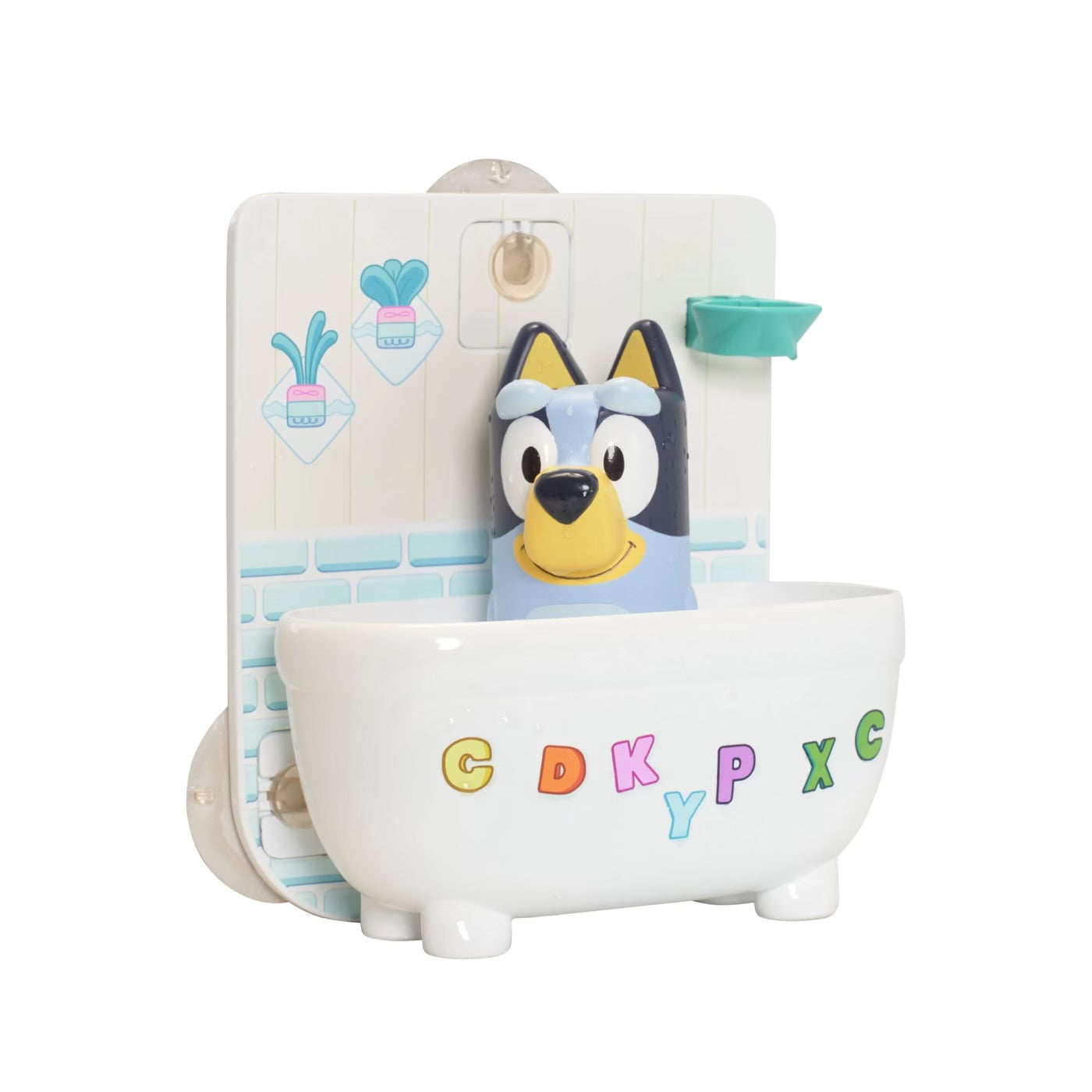 TOMY SHOWER & SCRUB BLUEY