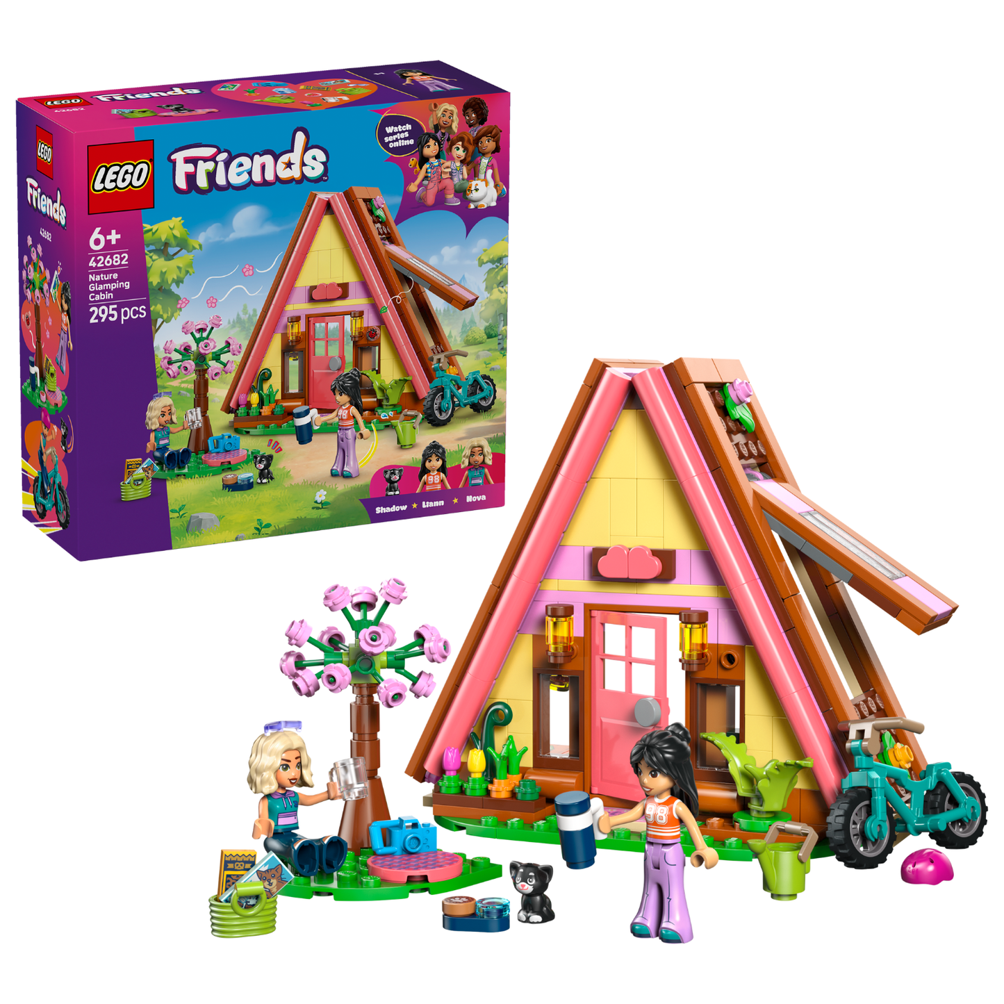 LEGO 42682 FRIENDS NATURE GLAMPING CABIN