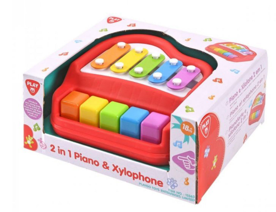 Playgo 2 In 1 Piano & Xylophone